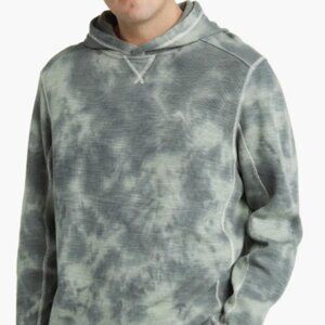 Tommy Bahama Tobago Bay Tie Dye Hoodie 2XL Long Sleeve Trout Green NWT
